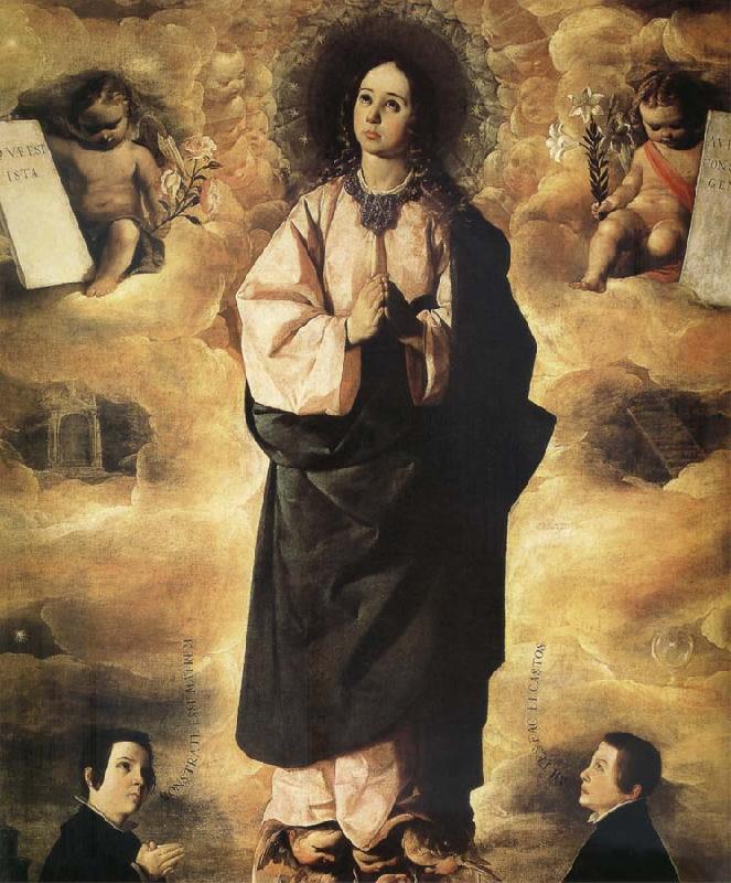 Francisco de Zurbaran The Immaculate one Concepcion oil painting image
